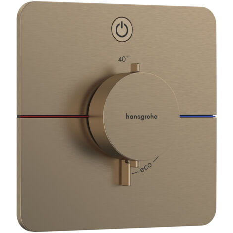 Hansgrohe ShowerSelect Comfort - Unterputz-Thermostatarmatur, Bronze gebürstet 15581140