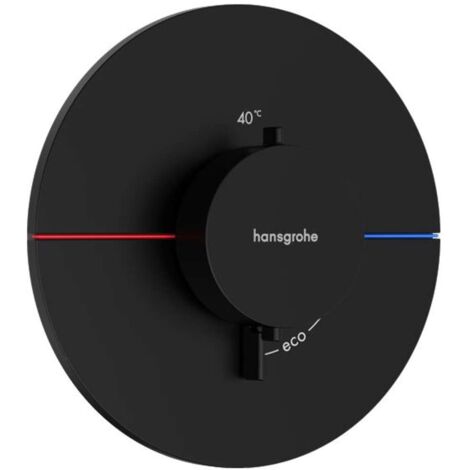 Hansgrohe ShowerSelect Comfort - Unterputz-Thermostatarmatur, schwarz matt 15559670