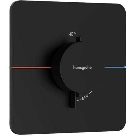 Hansgrohe ShowerSelect Comfort - Unterputz-Thermostatarmatur, schwarz matt 15588670