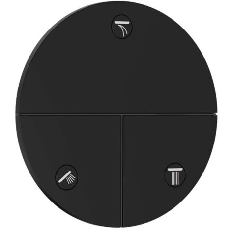 Hansgrohe ShowerSelect Comfort - Unterputzventil, für 3 Verbraucher, schwarz matt 15558670