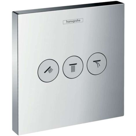 Hansgrohe ShowerSelect E Set de finition pour mitigeur thermostatique encastré robinet d'arrêt # 15762000