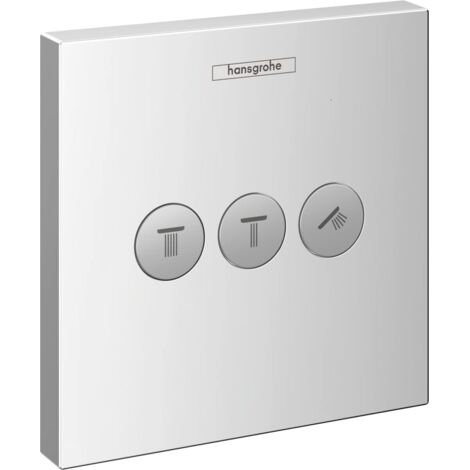 hansgrohe ShowerSelect, robinet, encastré, pour 3 consommateurs,