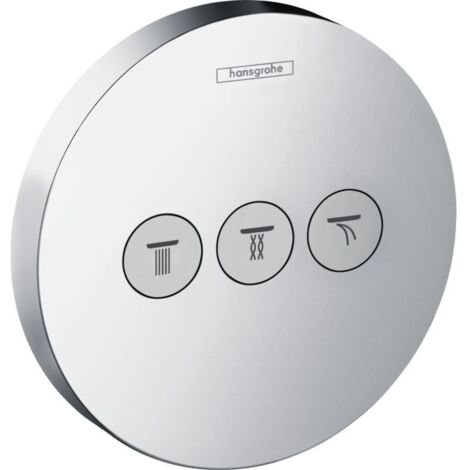 hansgrohe ShowerSelect S Ventil Unterputz für 3 Verbraucher Chrom, 15745000