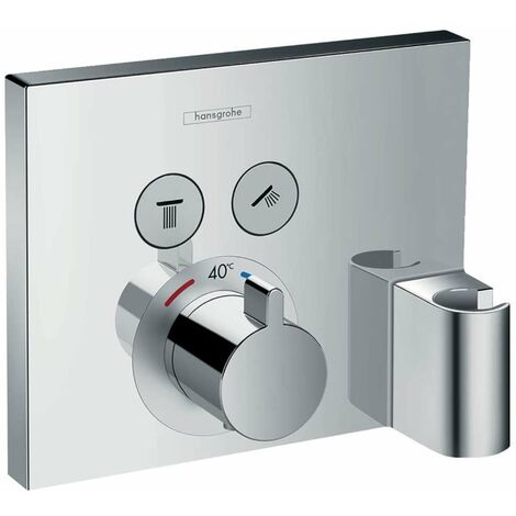 hansgrohe ShowerSelect Thermostat douche, encastré, 2