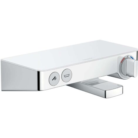 HANSGROHE ShowerTablet Select 300 mezclador termostático para ducha y baño blanco y cromo