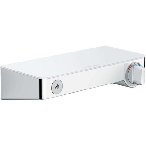 Hansgrohe ShowerTablet Select - Miscelatore doccia termostatico 300, bianco/cromato 13171400