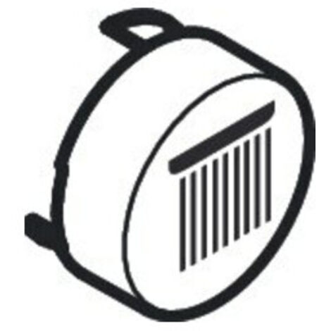 hansgrohe Symbol Kopfbrause Rain groß, schwarz