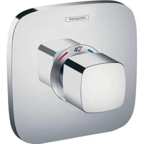 hansgrohe Tablette de douche Ecostat E Thermostat Highflow,
