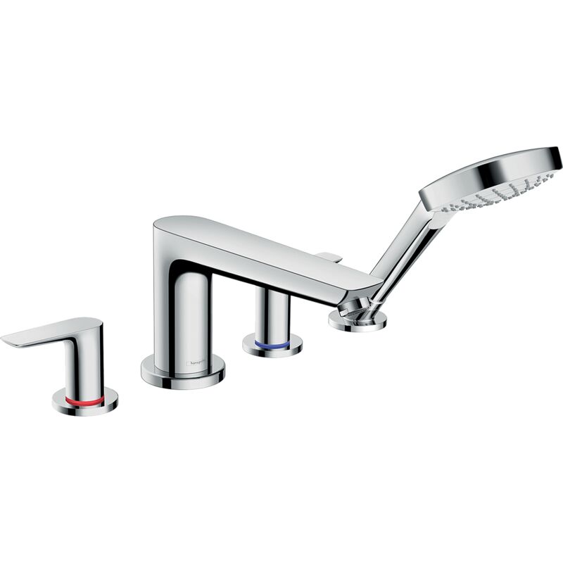 Talis e Set de finition Mélangeur 4 trous pour montage sur bord de baignoire (71748000) - Hansgrohe