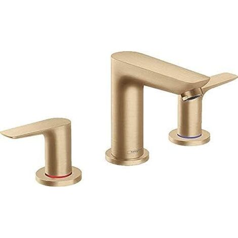 hansgrohe Talis E Mélangeur lavabo 3 trous, déchets pop-up,
