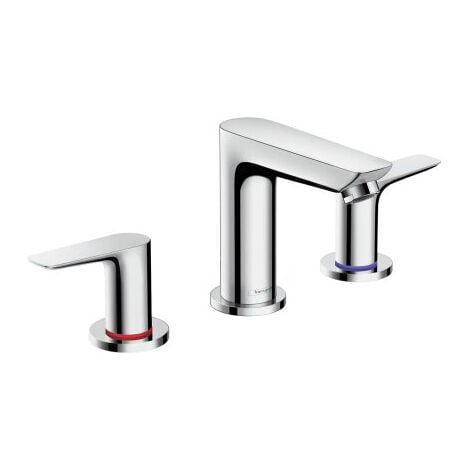 hansgrohe Talis E Mélangeur lavabo 3 trous, déchets pop-up, projection 112mm, Coloris: chrome - 71733000