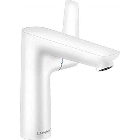 Hansgrohe Talis E - Miscelatore da lavabo, con sistema di scarico, bianco opaco 71754700