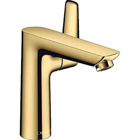 Hansgrohe Talis E - Miscelatore da lavabo, con sistema di scarico, color oro lucido 71754990