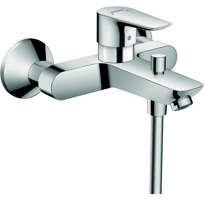 Talis e Mitigeur bain/douche chromé - Hansgrohe