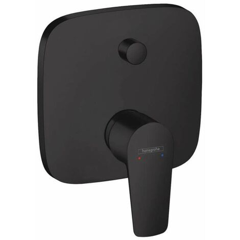 Hansgrohe Talis E - Mitigeur de baignoire encastré, noir mat 71745670