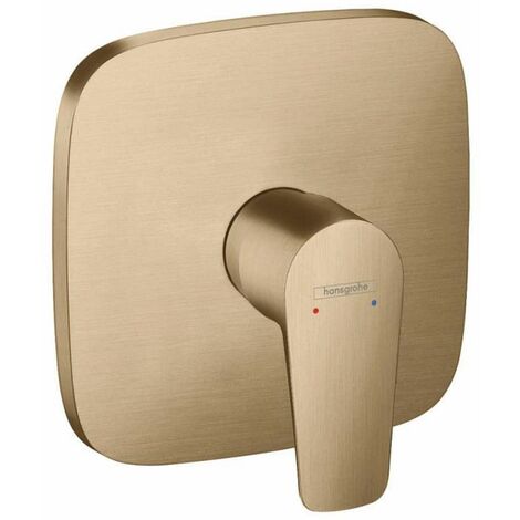 Hansgrohe Talis E - Mitigeur de douche encastré, bronze brossé 71765140