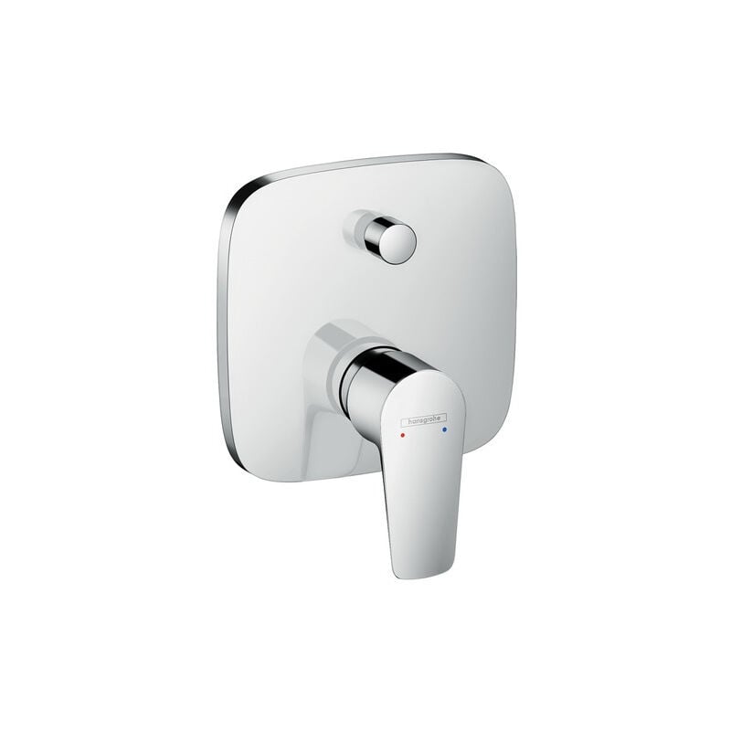 Talis E Single lever manual bath / shower mixer for concealed installation, Finishing set (71745000) - Hansgrohe