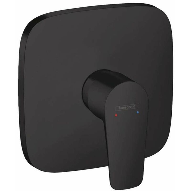 Hansgrohe - Talis e - Mitigeur de douche encastré, noir mat 71765670
