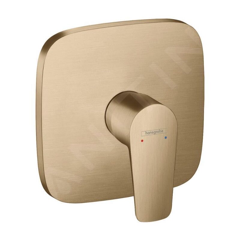 Hansgrohe - Talis e - Mitigeur de douche encastré, bronze brossé 71765140