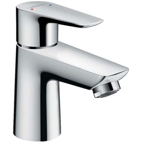 Hansgrohe Talis E - Waschtisch Einhebelmischer 80, mit Ablaufgarnitur Push-Open, verchromt 71701000