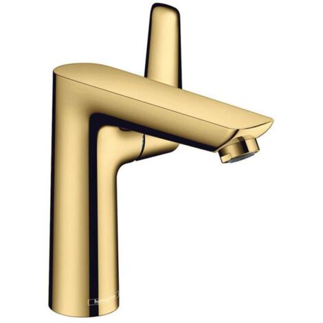 Hansgrohe Talis E - Waschtischarmatur mit Ablaufgarnitur, Gold poliert 71754990
