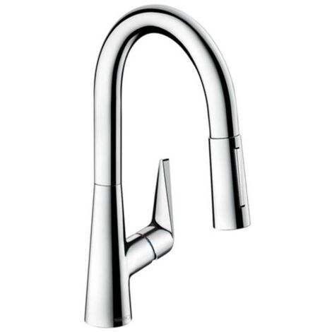 Hansgrohe Talis M51 - Spültisch Einhebelmischer 160 mit ausziehbarer Geschirrbrause, verchromt 72815000