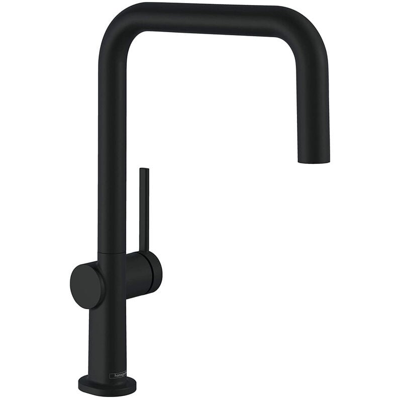 Hansgrohe - Talis M54 Mitigeur de cuisine u 220, avec 1 jet, Noir mat (72806670)