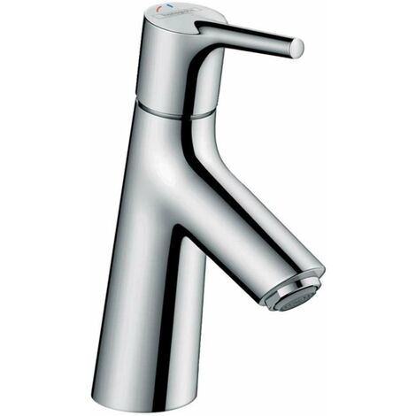 Hansgrohe Talis S - Miscelatore monocomando 80 CoolStart per lavabo, senza sistema di scarico, cromato 72014000