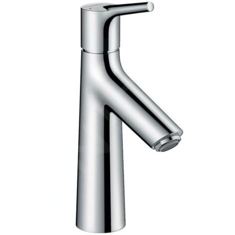 Hansgrohe Talis S - Mitigeur de lavabo 100, LowFlow 3,5 l/min, garniture de vidage, chrome 72024000