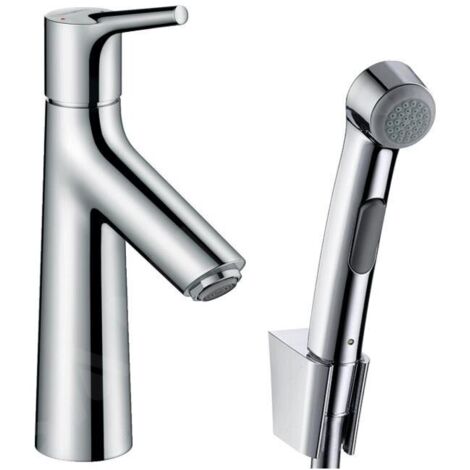 Hansgrohe Talis S - Mitigeur pour lavabo avec douchette Bidette, chrome 72290000