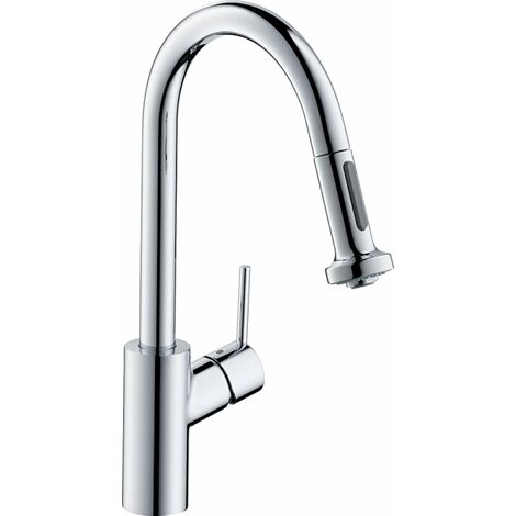 Come Montare Un Rubinetto Da Cucina.Hansgrohe Talis S Variarc Miscelatore Monocomando Cucina 220 Montaggio A Finestra Frontale Doccia Estraibile 2 Getti