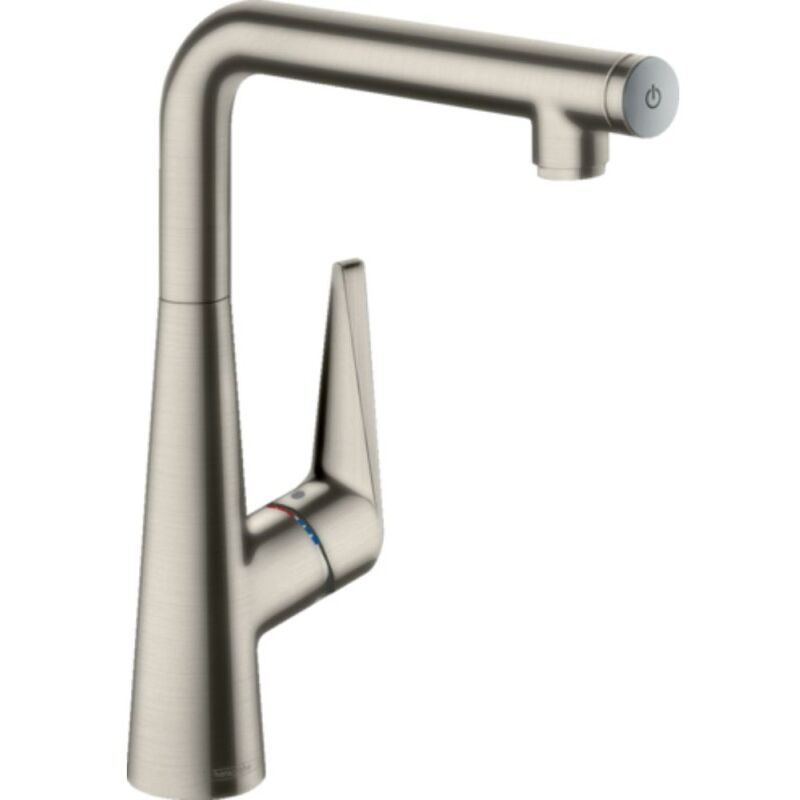 Hansgrohe - Robinet de cuisine Talis Select M51 300 aspect acier inox