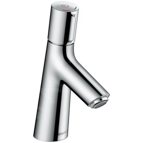 Hansgrohe Talis Select S - Mitigeur de lavabo 80 sans garniture de vidage, touche de commande, chrome 72041000