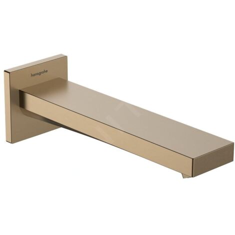 Hansgrohe Tecturis E - Bec de baignoire, bronze brossé 73410140