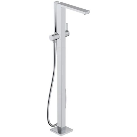 hansgrohe Tecturis E Einhebel-Wannenmischer, bodenstehend,