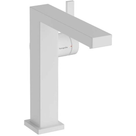 Hansgrohe Tecturis E - Miscelatore da lavabo, CoolStart, EcoSmart, bianco opaco 73041700