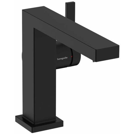 Hansgrohe Tecturis E - Miscelatore da lavabo, CoolStart, EcoSmart, nero opaco 73021670