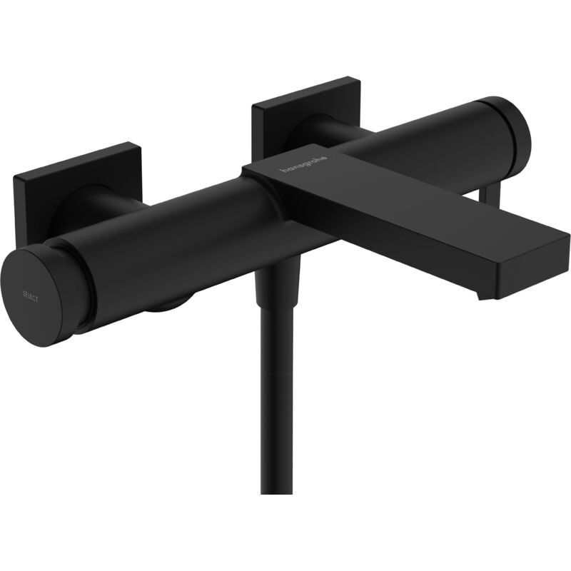 Tecturis e - Mitigeur de baignoire, noir mat 73420670 - Hansgrohe