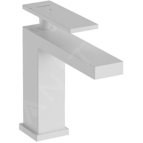 Hansgrohe Tecturis E - Mitigeur de lavabo, CoolStart, EcoSmart, blanc mat 73012700