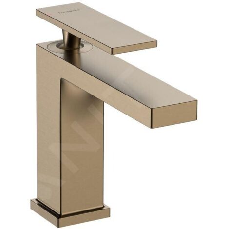 Hansgrohe Tecturis E - Mitigeur de lavabo, EcoSmart, bronze brossé 73011140