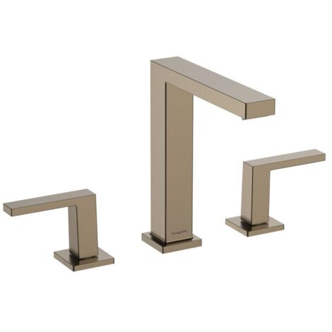 hansgrohe Tecturis E Waschtischarmatur 150, 3-Loch, mit Push-Open