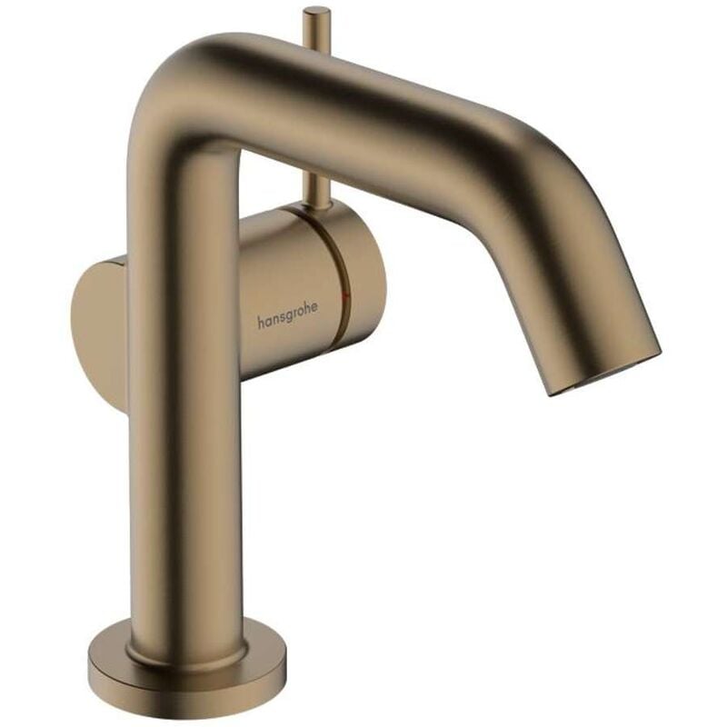 Hansgrohe - Tecturis s - Mitigeur de lavabo avec vidage Push-Open, CoolStart, EcoSmart, bronze brossé 73322140