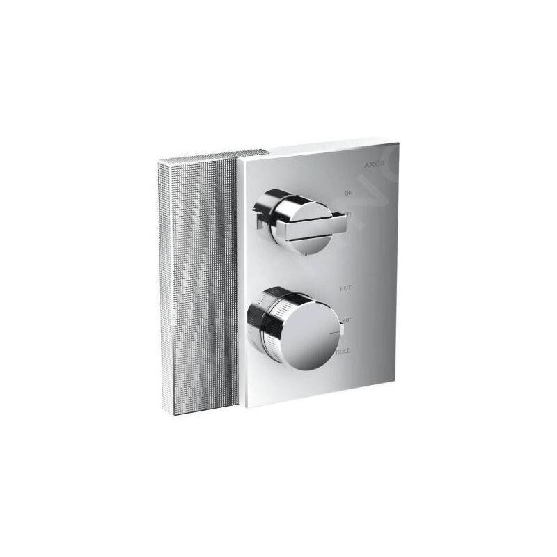 Hansgrohe - Axor Edge - Robinet thermostatique encastré, chrome/coupe diamant 46751000