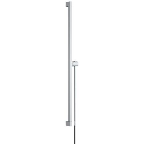 hansgrohe Unica Duschstange E PURO, 90 cm mit Easy Slide