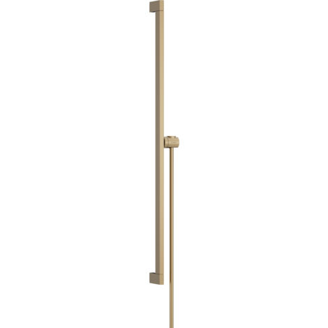 hansgrohe Unica Duschstange E PURO, 90 cm mit Easy Slide