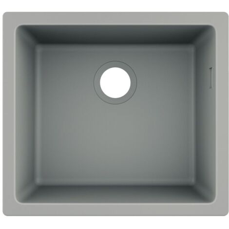 hansgrohe Unterbauspüle S51 S510-U450 450, Betongrau