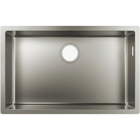 hansgrohe Unterbauspüle S71 S719-U660 660, Edelstahl