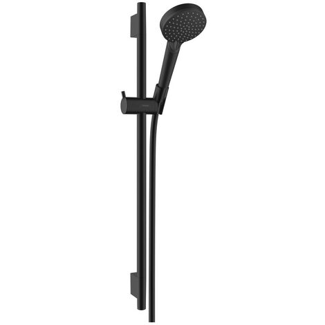 Hansgrohe Vernis Blend Brauseset 100 Vario EcoSmart mit Brausestange S Puro 65 cm, mattschwarz