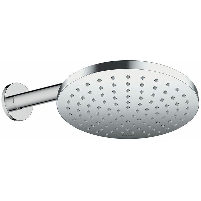 Vernis Blend EcoSmart Bathroom Wall Mounted Shower Drench Head Chrome - Chrome - Hansgrohe