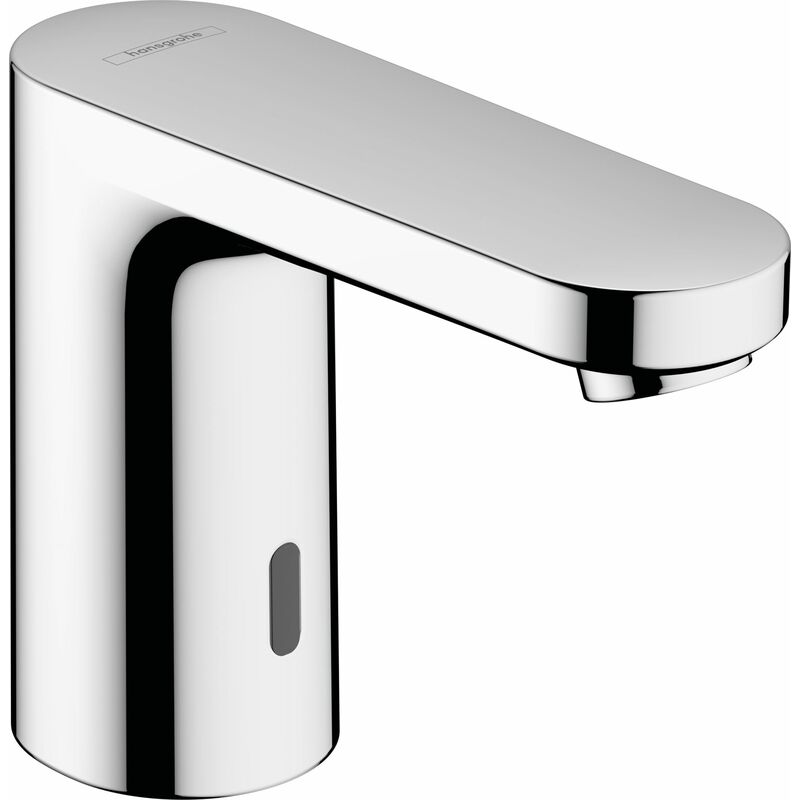 Vernis Blend Electronic Basin Mixer With Temperature Pre-Adjustment Mains Connection 230V Chrome 71501000 - Chrome - Hansgrohe